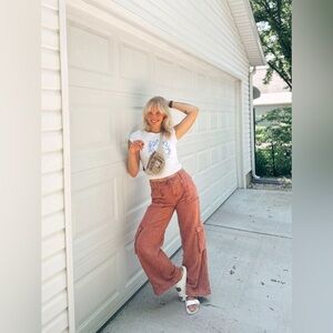 Pilcro Beachy Cargo Pants